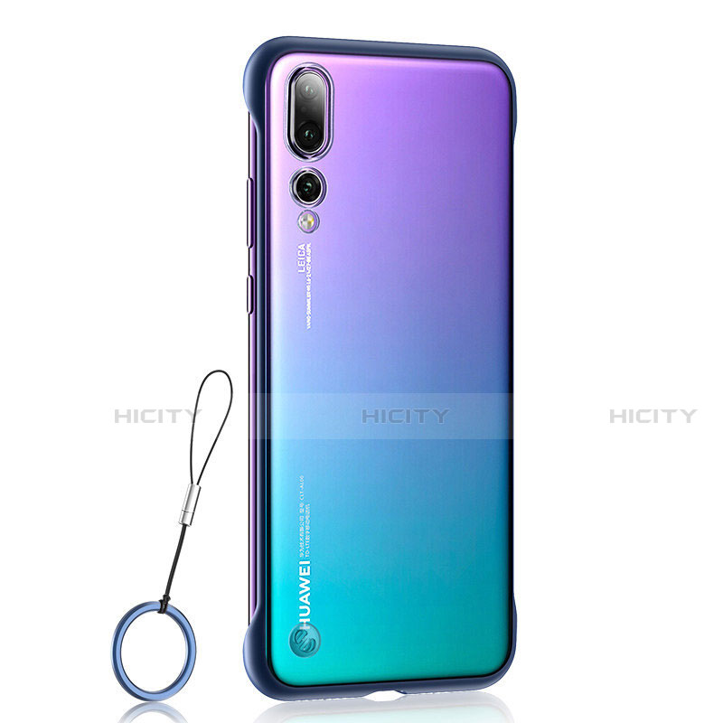 Carcasa Dura Cristal Plastico Funda Rigida Transparente S02 para Huawei P20 Pro