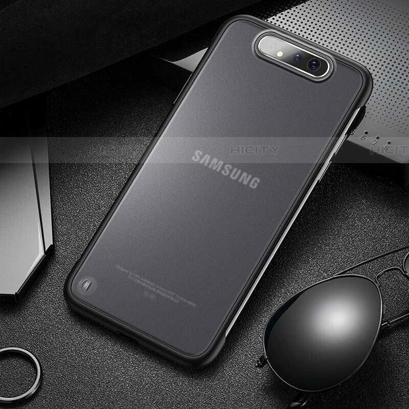 Carcasa Dura Cristal Plastico Funda Rigida Transparente S02 para Samsung Galaxy A90 4G