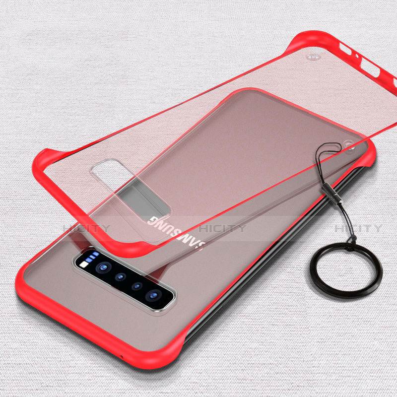 Carcasa Dura Cristal Plastico Funda Rigida Transparente S02 para Samsung Galaxy S10