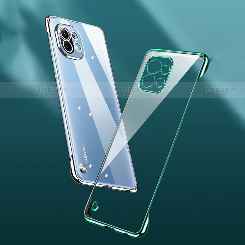 Carcasa Dura Cristal Plastico Funda Rigida Transparente S02 para Xiaomi Mi 11 Lite 5G