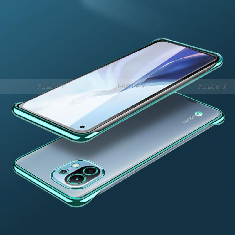 Carcasa Dura Cristal Plastico Funda Rigida Transparente S02 para Xiaomi Mi 11 Lite 5G NE