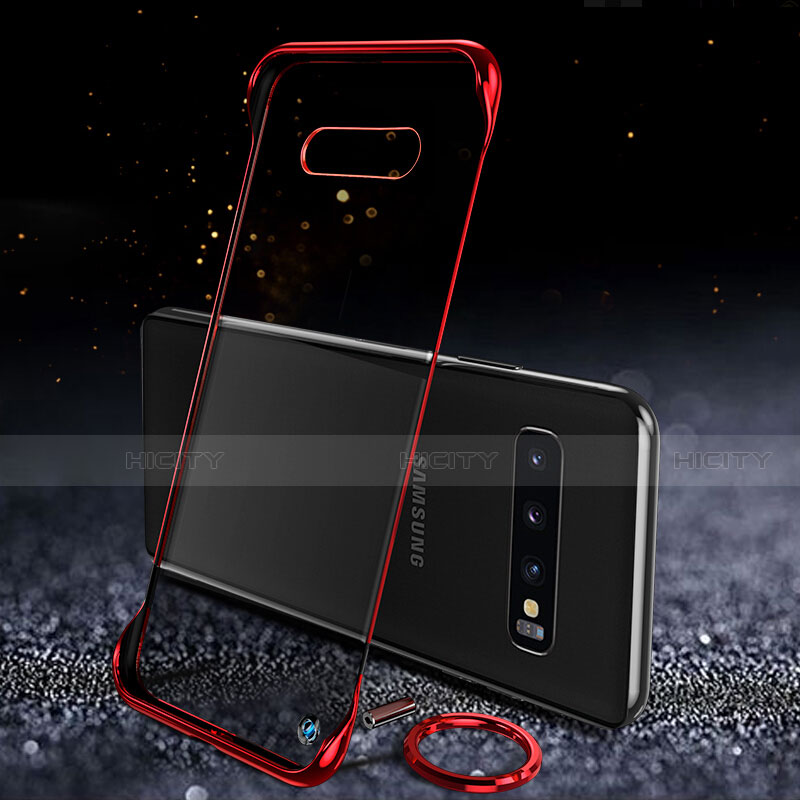 Carcasa Dura Cristal Plastico Funda Rigida Transparente S03 para Samsung Galaxy S10