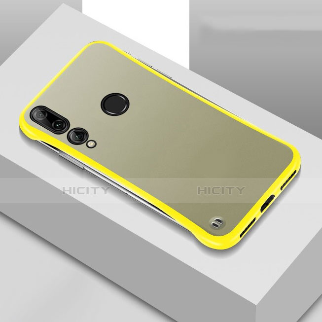 Carcasa Dura Cristal Plastico Funda Rigida Transparente S04 para Huawei Honor 20i Amarillo