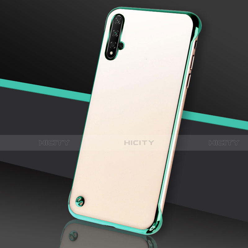 Carcasa Dura Cristal Plastico Funda Rigida Transparente S05 para Huawei Nova 5 Pro Verde