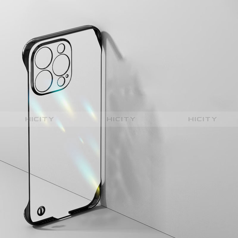 Carcasa Dura Cristal Plastico Funda Rigida Transparente WT1 para Apple iPhone 15 Pro