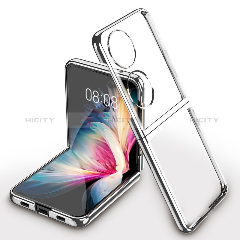 Carcasa Dura Cristal Plastico Rigida Transparente AC1 para Huawei P50 Pocket