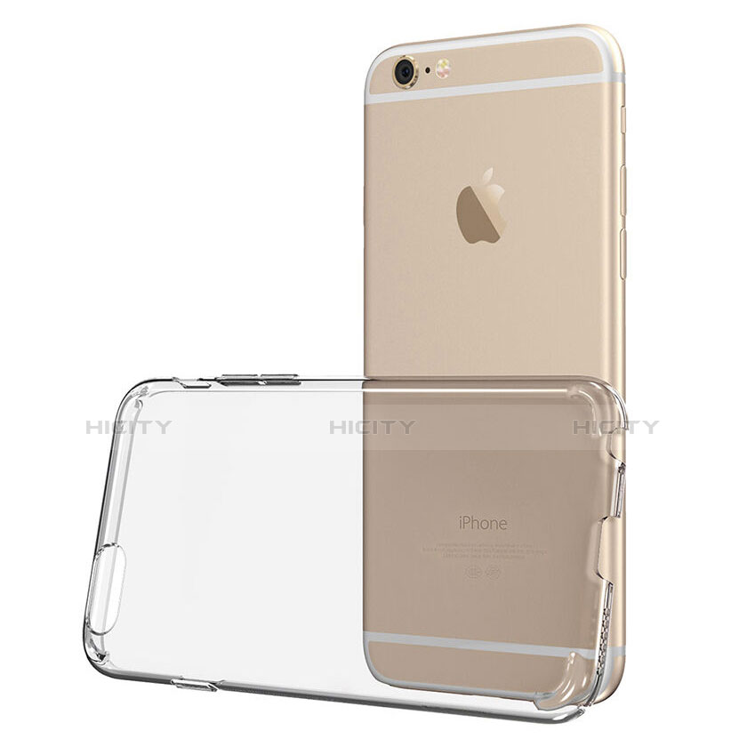 Carcasa Dura Cristal Plastico Rigida Transparente C01 para Apple iPhone 6 Claro