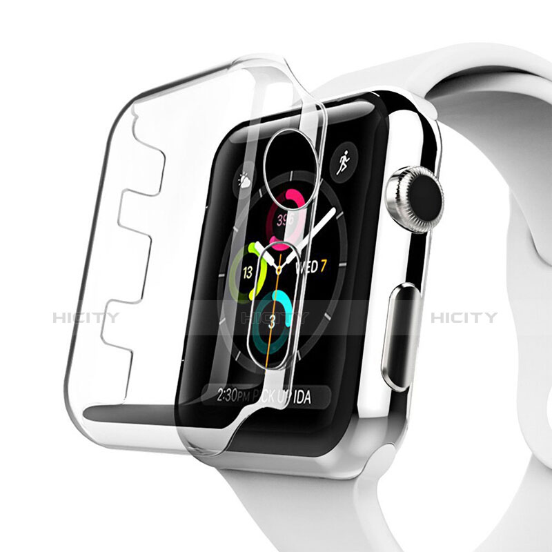 Carcasa Dura Cristal Plastico Rigida Transparente para Apple iWatch 3 42mm Claro