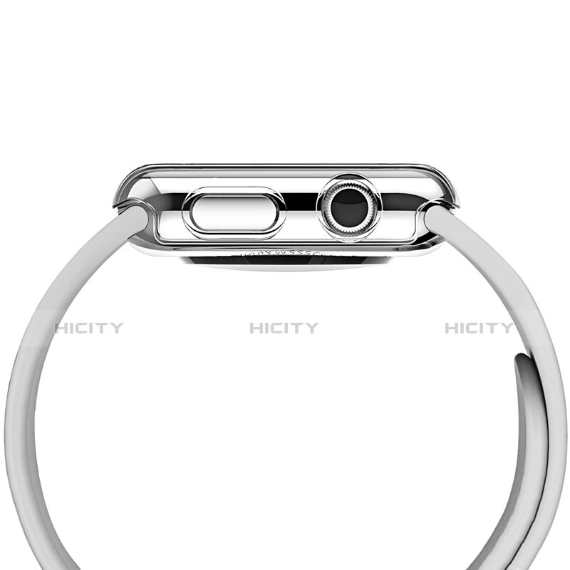 Carcasa Dura Cristal Plastico Rigida Transparente para Apple iWatch 38mm Claro