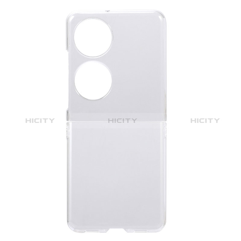 Carcasa Dura Cristal Plastico Rigida Transparente para Huawei P60 Pocket Claro