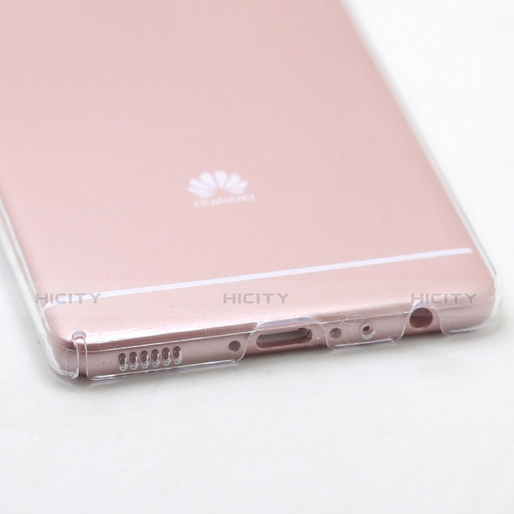 Carcasa Dura Cristal Plastico Rigida Transparente para Huawei P9 Claro