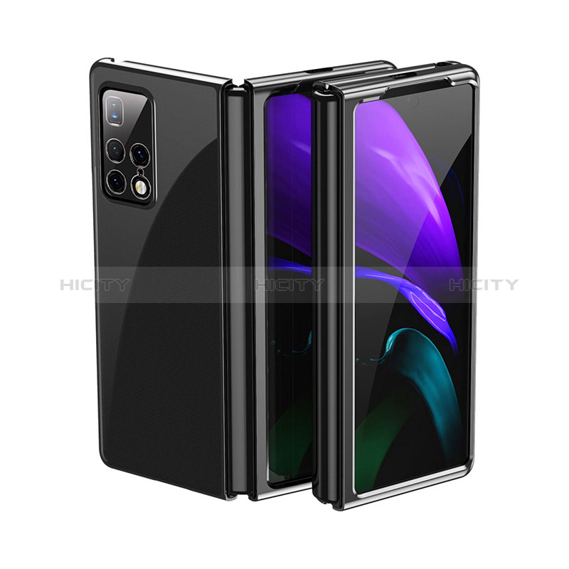 Carcasa Dura Cristal Plastico Rigida Transparente QH1 para Huawei Mate X2