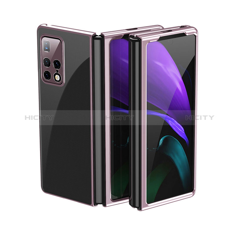 Carcasa Dura Cristal Plastico Rigida Transparente QH1 para Huawei Mate X2