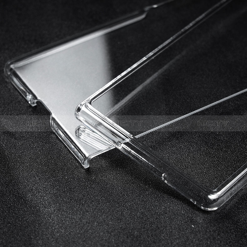 Carcasa Dura Cristal Plastico Rigida Transparente T03 para Xiaomi Mix Fold 2 5G Claro