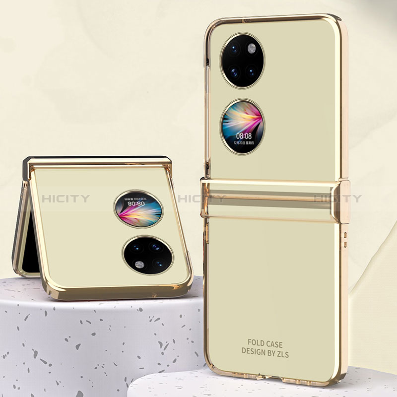 Carcasa Dura Cristal Plastico Rigida Transparente ZL1 para Huawei P60 Pocket