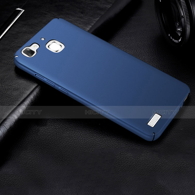 Carcasa Dura Plastico Rigida Mate M01 para Huawei Enjoy 5S Azul