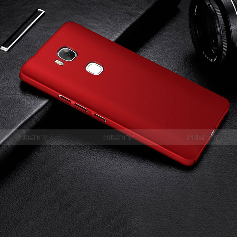 Carcasa Dura Plastico Rigida Mate M01 para Huawei Honor 5X Rojo