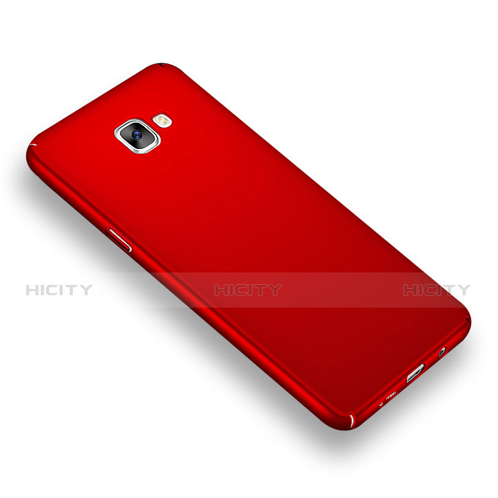 Carcasa Dura Plastico Rigida Mate M01 para Samsung Galaxy A9 Pro (2016) SM-A9100 Rojo