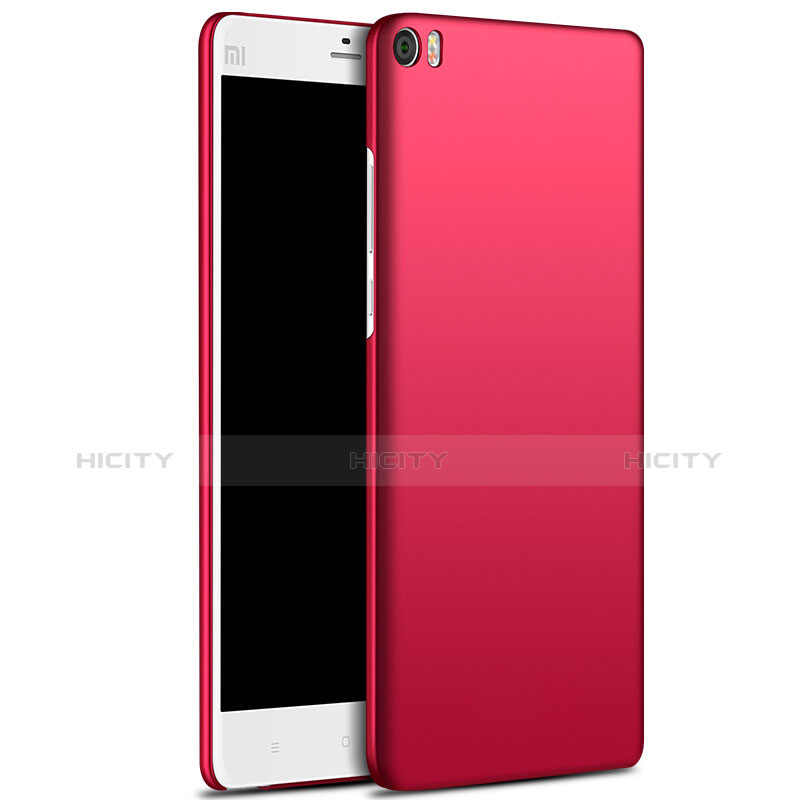 Carcasa Dura Plastico Rigida Mate M01 para Xiaomi Mi Note Rojo