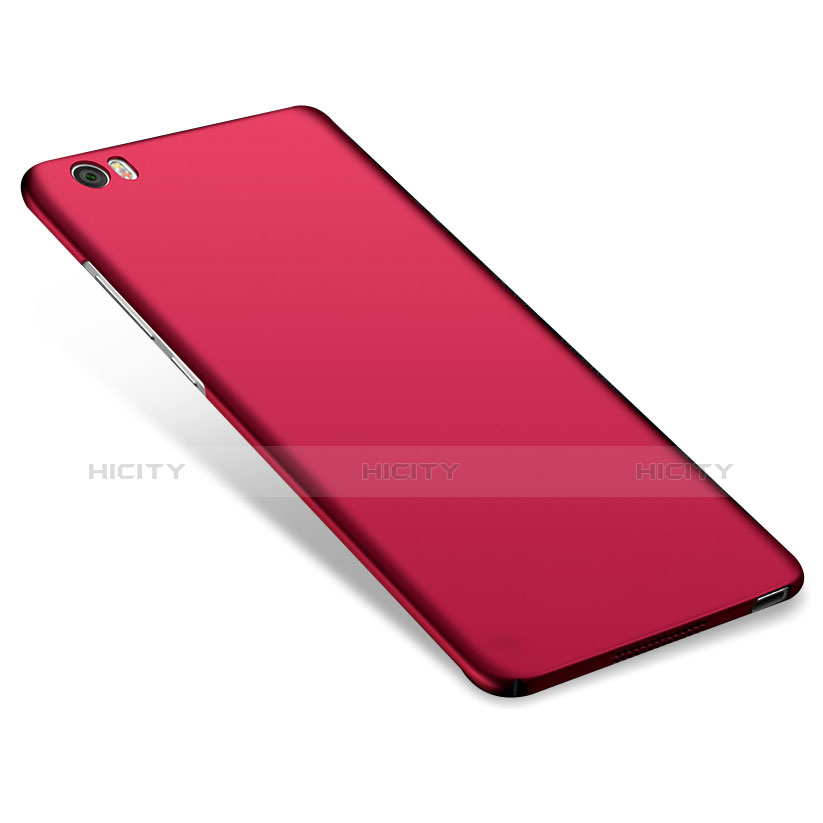 Carcasa Dura Plastico Rigida Mate M01 para Xiaomi Mi Note Rojo