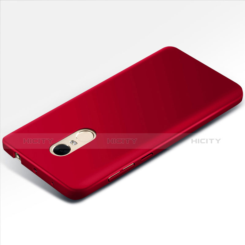 Carcasa Dura Plastico Rigida Mate M01 para Xiaomi Redmi Note 4X High Edition Rojo