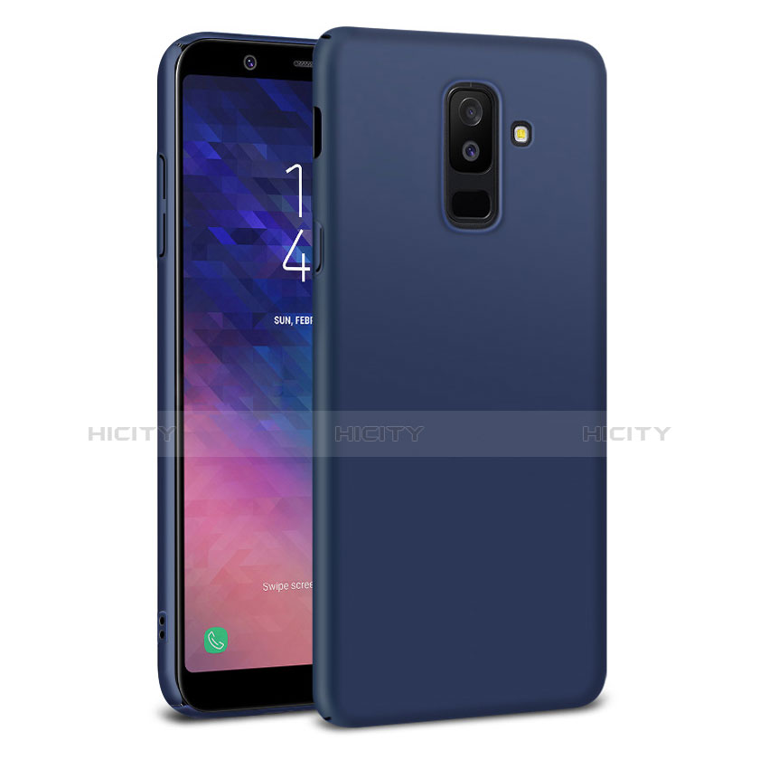 Carcasa Dura Plastico Rigida Mate M02 para Samsung Galaxy A9 Star Lite Azul