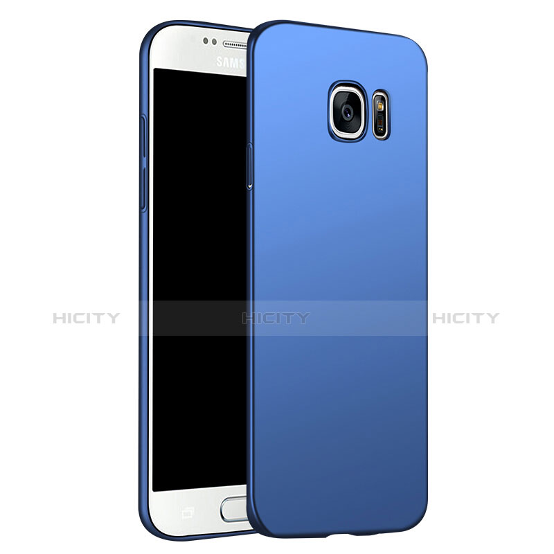 Carcasa Dura Plastico Rigida Mate M02 para Samsung Galaxy S6 SM-G920 Azul