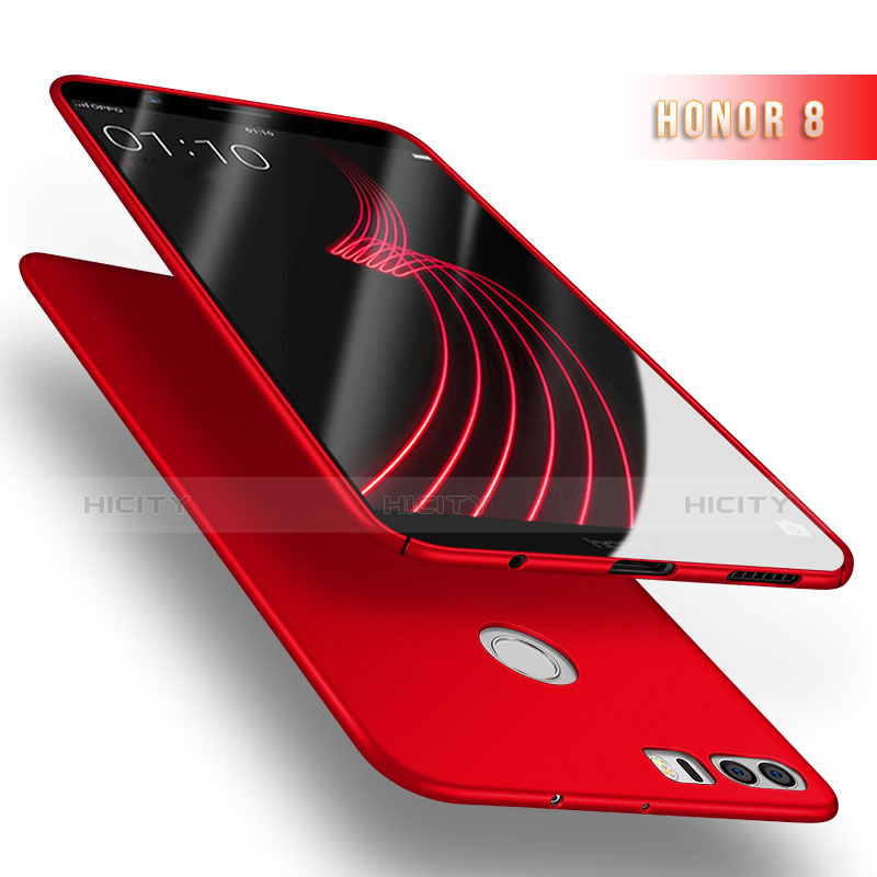 Carcasa Dura Plastico Rigida Mate M03 para Huawei Honor 8 Rojo