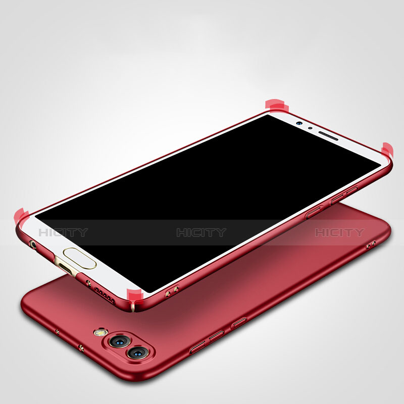 Carcasa Dura Plastico Rigida Mate M03 para Huawei Honor View 10 Rojo