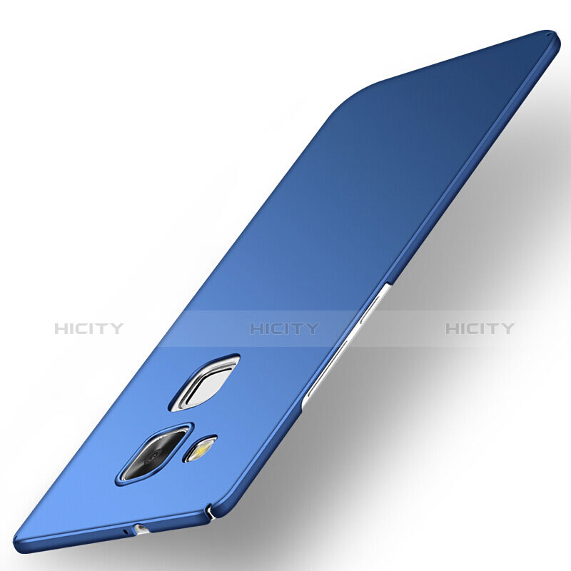 Carcasa Dura Plastico Rigida Mate M03 para Huawei Mate 7 Azul