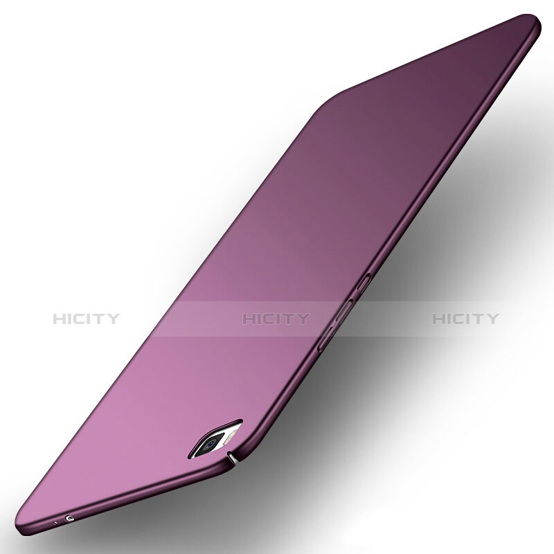 Carcasa Dura Plastico Rigida Mate M03 para Huawei P8 Morado