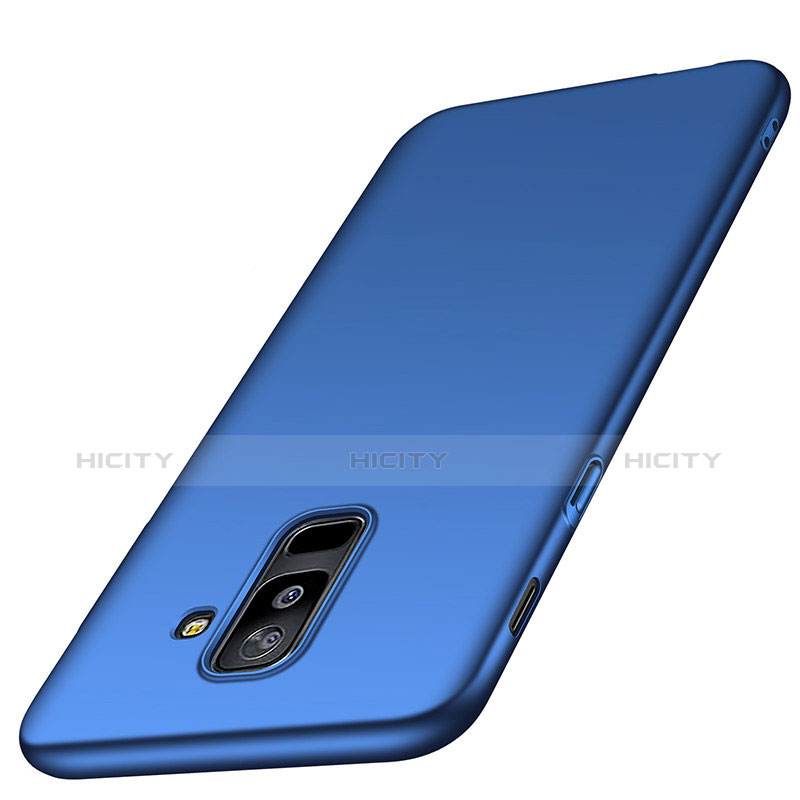 Carcasa Dura Plastico Rigida Mate M03 para Samsung Galaxy A6 Plus (2018) Azul