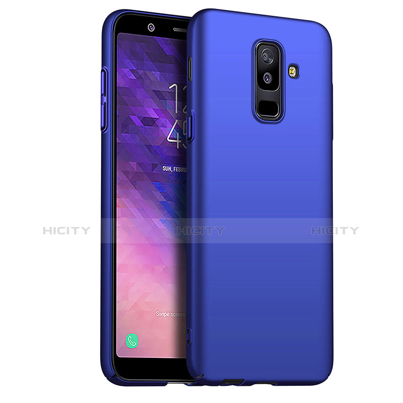 Carcasa Dura Plastico Rigida Mate M03 para Samsung Galaxy A9 Star Lite Azul