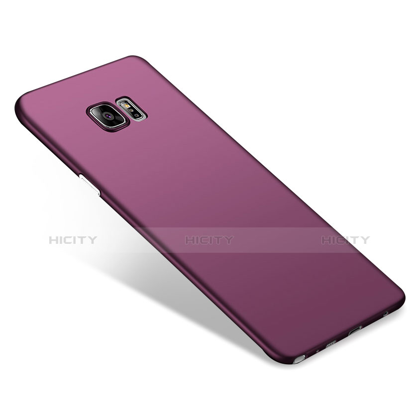 Carcasa Dura Plastico Rigida Mate M03 para Samsung Galaxy Note 5 N9200 N920 N920F Morado