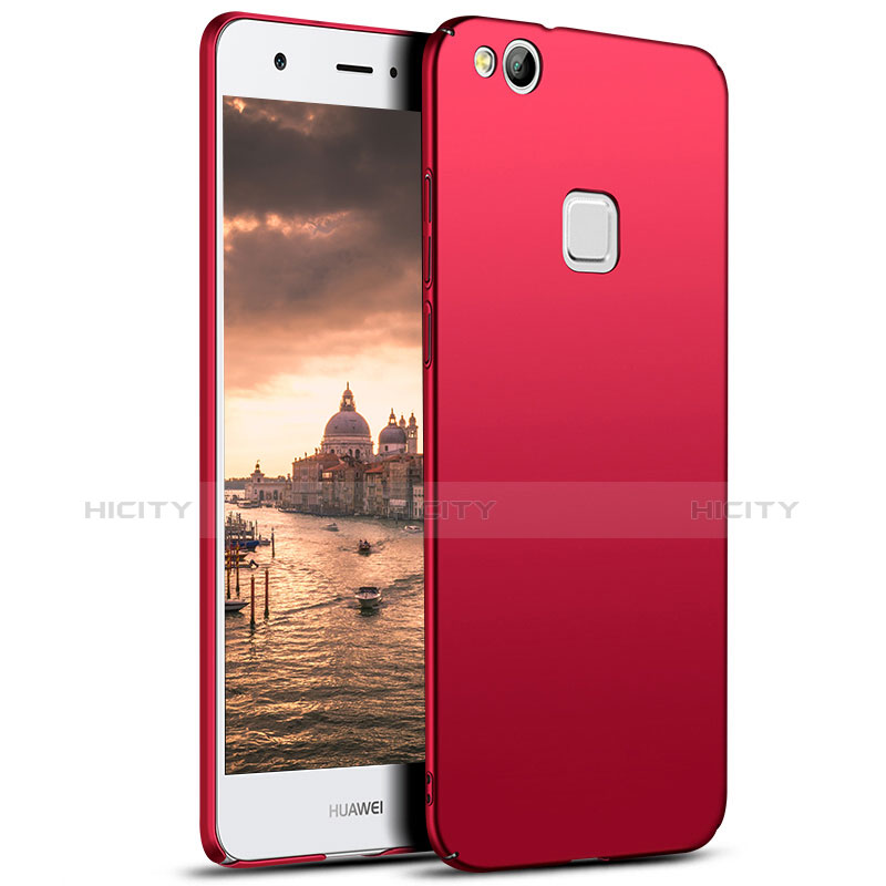 Carcasa Dura Plastico Rigida Mate M04 para Huawei P8 Lite (2017) Rojo