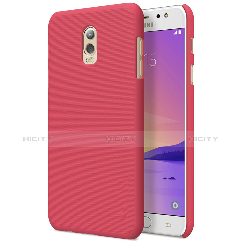 Carcasa Dura Plastico Rigida Mate M04 para Samsung Galaxy C8 C710F Rojo