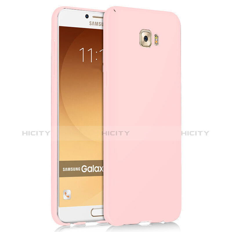 Carcasa Dura Plastico Rigida Mate M04 para Samsung Galaxy C9 Pro C9000 Rosa