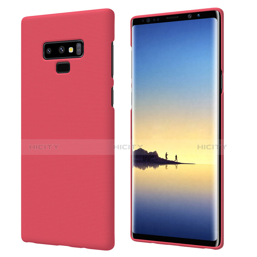 Carcasa Dura Plastico Rigida Mate M04 para Samsung Galaxy Note 9 Rojo