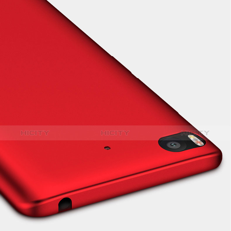 Carcasa Dura Plastico Rigida Mate M04 para Xiaomi Mi 5S 4G Rojo