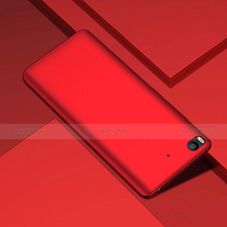 Carcasa Dura Plastico Rigida Mate M04 para Xiaomi Mi 5S 4G Rojo