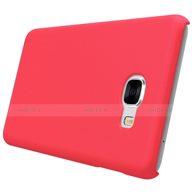 Carcasa Dura Plastico Rigida Mate M08 para Samsung Galaxy C5 SM-C5000 Rojo