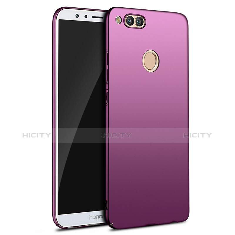 Carcasa Dura Plastico Rigida Mate M09 para Huawei Honor 7X Morado