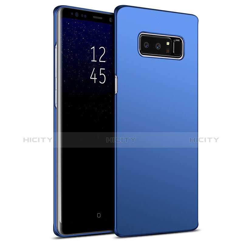 Carcasa Dura Plastico Rigida Mate M09 para Samsung Galaxy Note 8 Azul