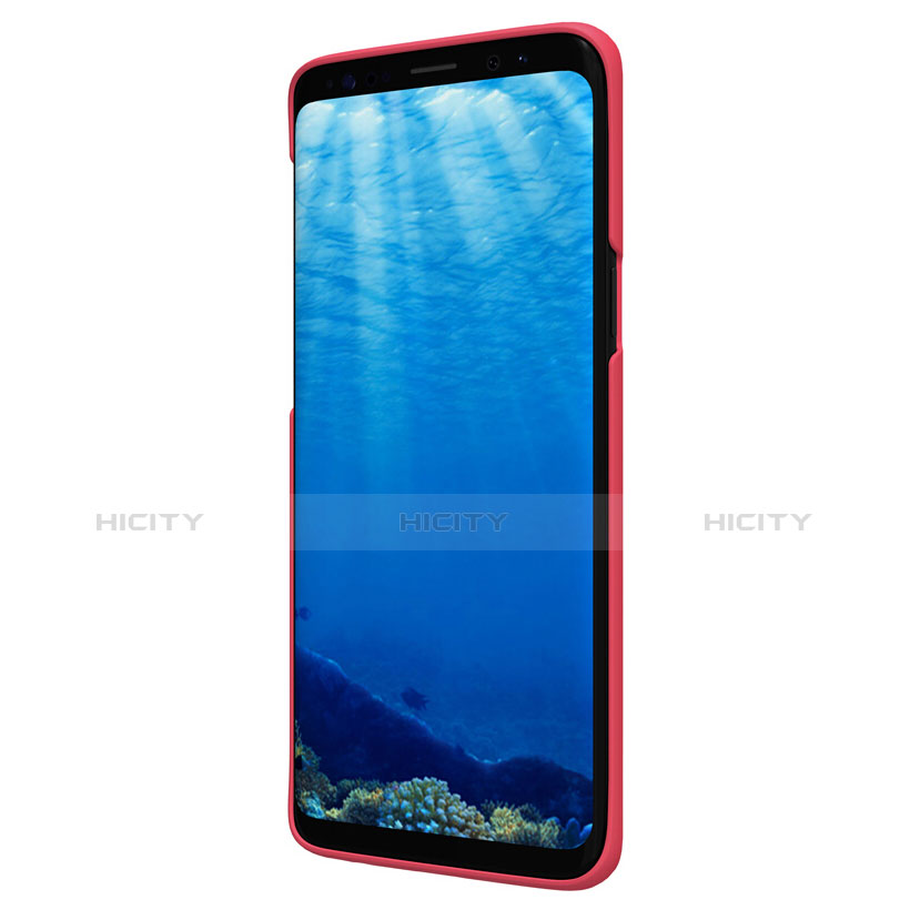 Carcasa Dura Plastico Rigida Mate M09 para Samsung Galaxy S9 Rojo