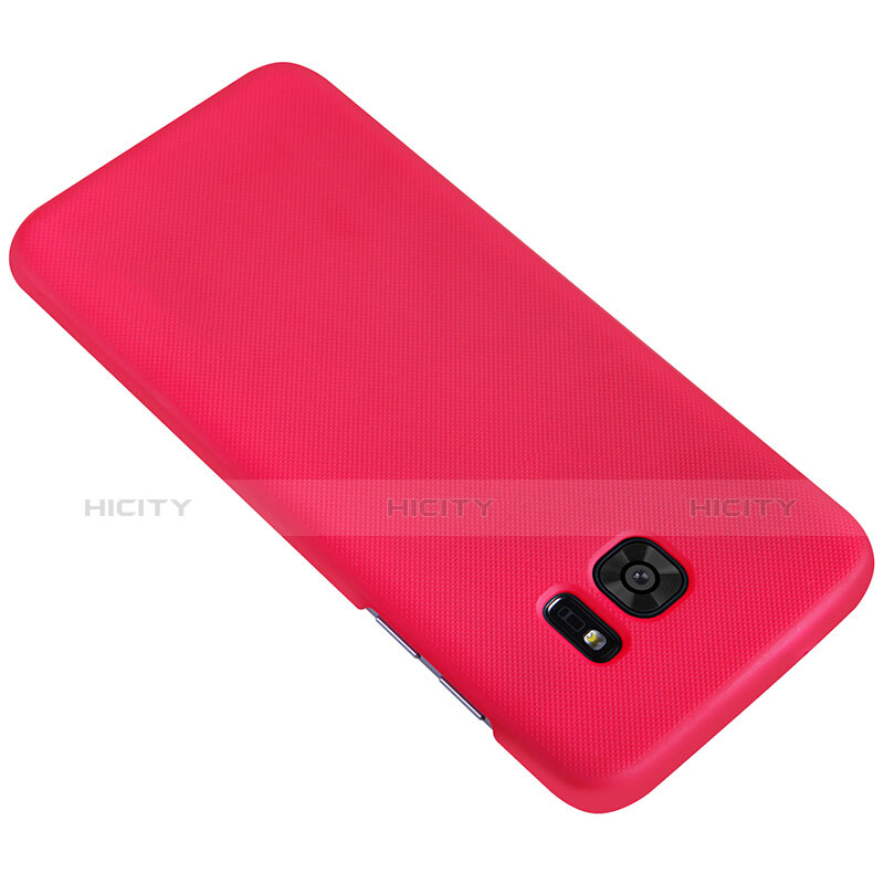 Carcasa Dura Plastico Rigida Mate M10 para Samsung Galaxy S7 Edge G935F Rojo