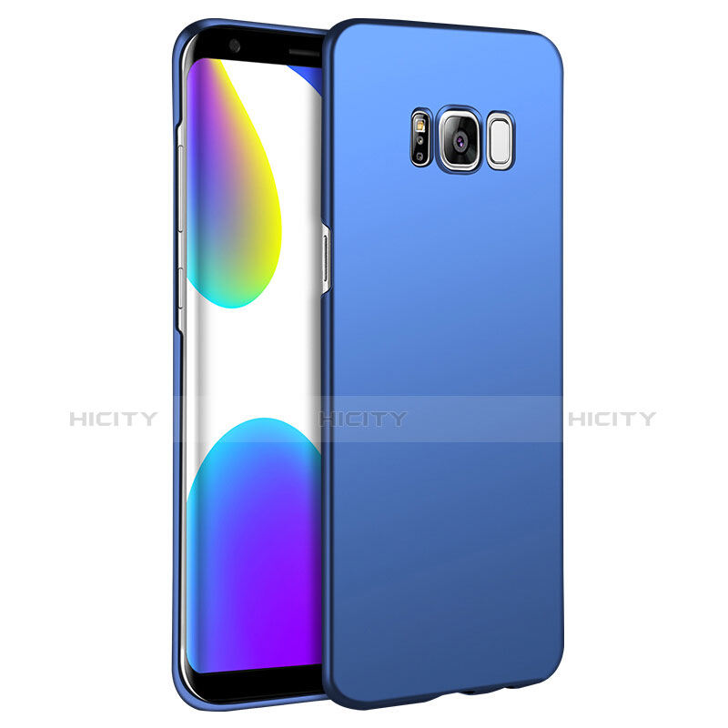 Carcasa Dura Plastico Rigida Mate M12 para Samsung Galaxy S8 Azul