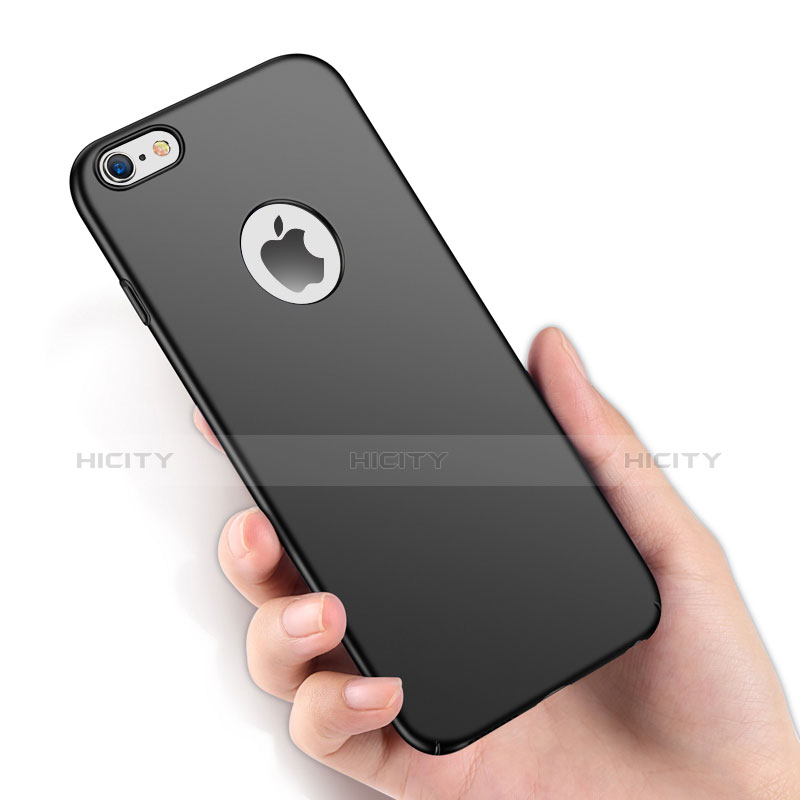 Carcasa Dura Plastico Rigida Mate P01 para Apple iPhone 6 Negro