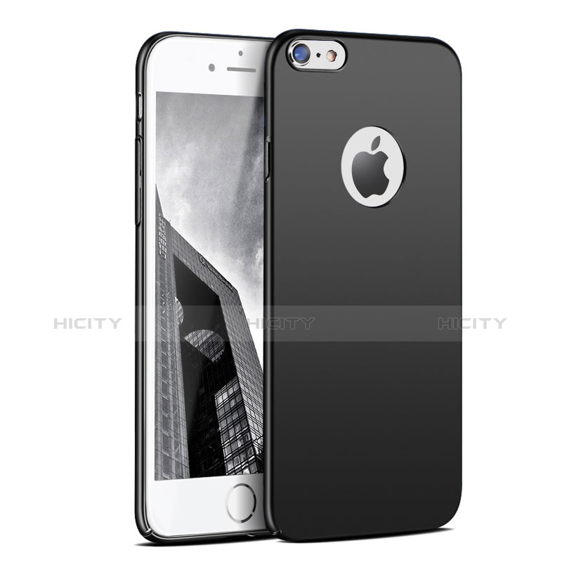 Carcasa Dura Plastico Rigida Mate P01 para Apple iPhone 6S Negro