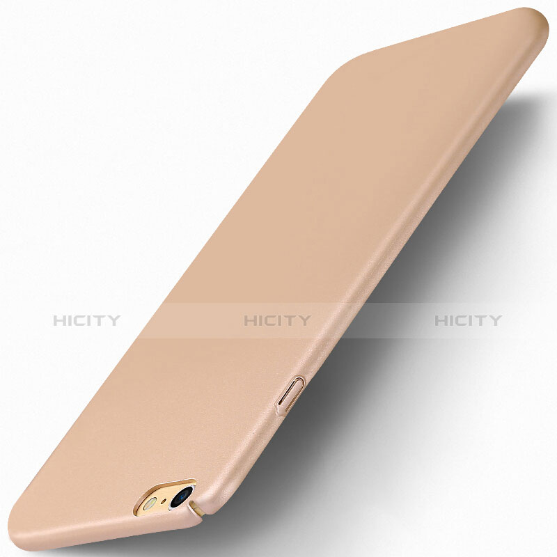 Carcasa Dura Plastico Rigida Mate P04 para Apple iPhone 6 Oro