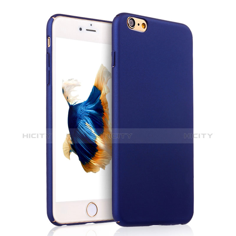 Carcasa Dura Plastico Rigida Mate para Apple iPhone 6 Azul